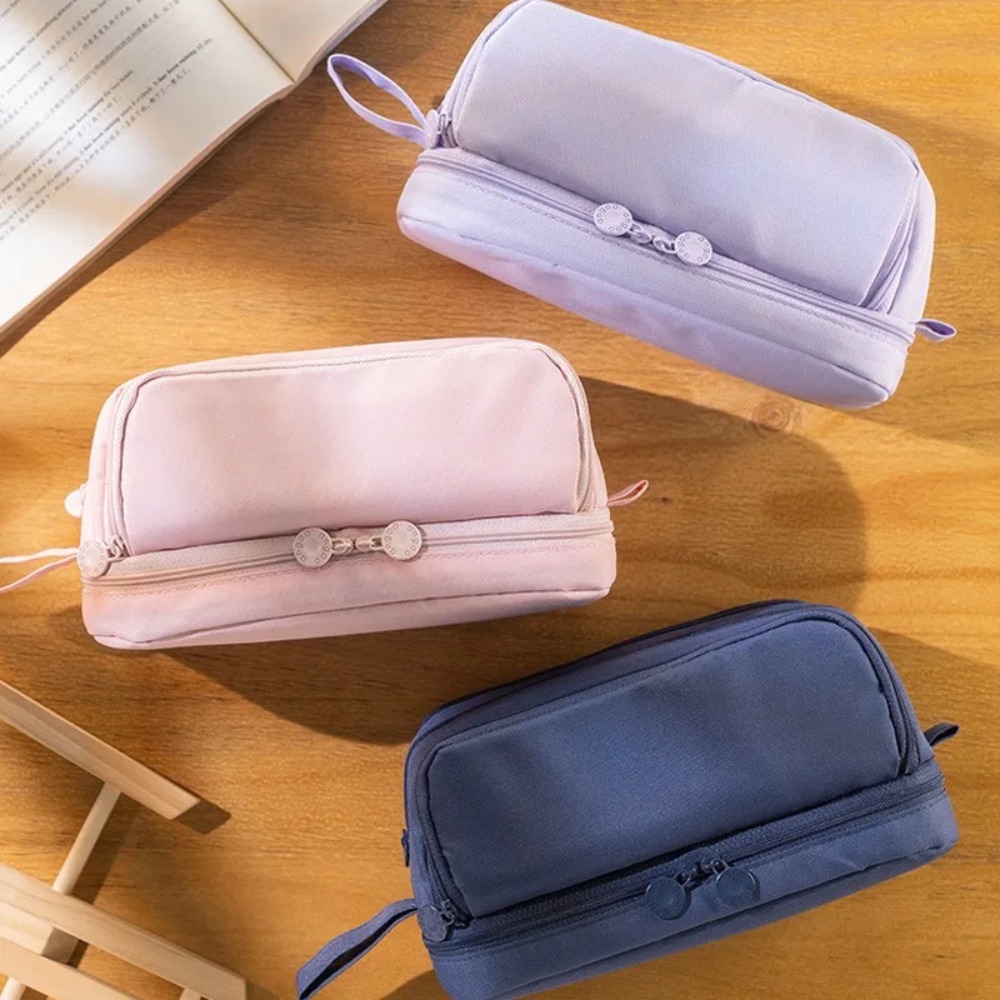 Aesthetic Large Pencil Case Pouch - Kawaii مقلمة الجمالية قلم رصاص الحقيبة