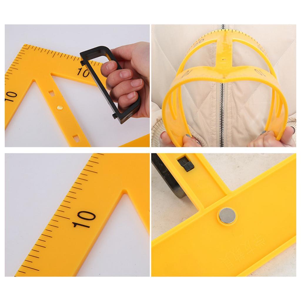 Math Geometry Set With Compass - مجموعة أدوات هندسية للرسم على السبورة