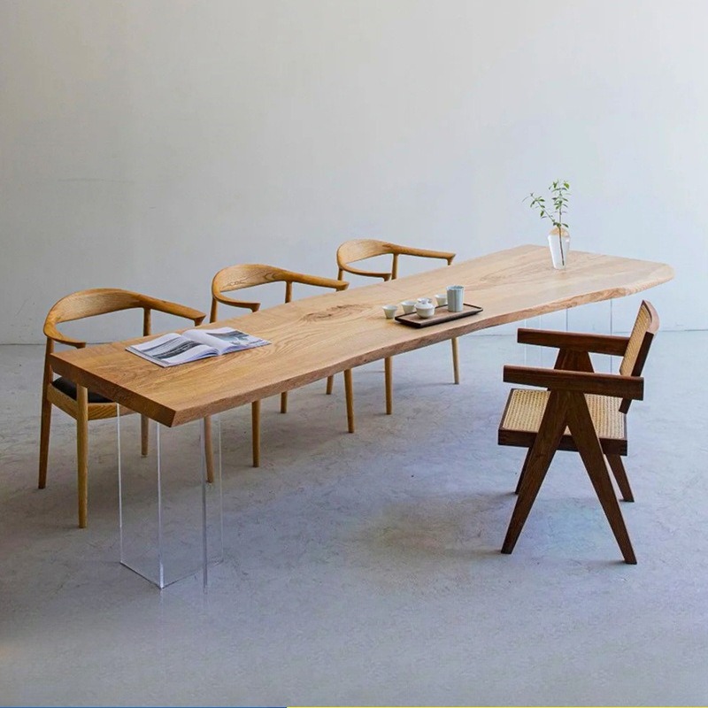 طاولة عائمة من الخشب الصلب وال - مراجعة Office Furniture وسعره