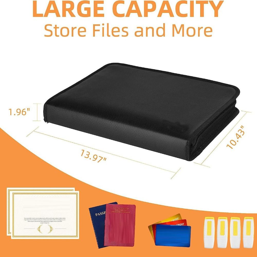 13 جيوب منظم ملفات الأكورديون  - مراجعة Expandable Accordion File Folder 13 Pockets وسعره