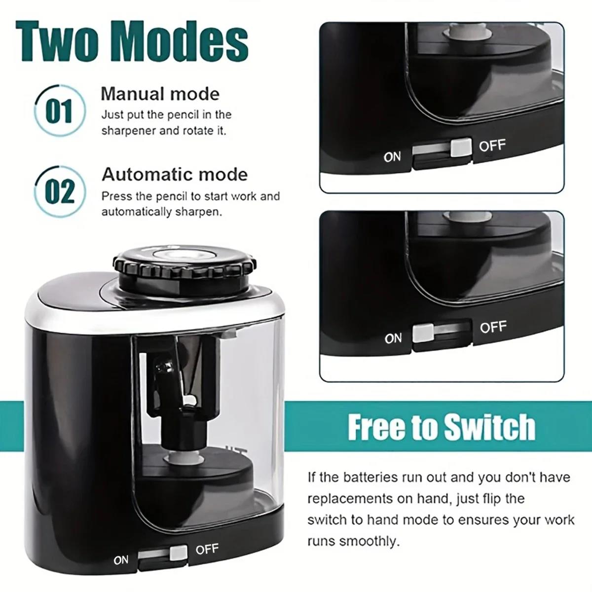 مبراة أقلام كهربائية تعمل بالب - مراجعة Electric Pencil Sharpener Usb وسعره