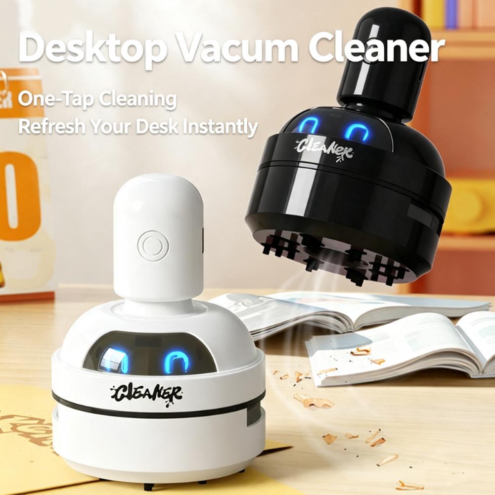 مكنسة كهربائية صغيرة قابلة لإع - مراجعة Mini Desktop Vacuum Cleaner For Eraser Dust وسعره