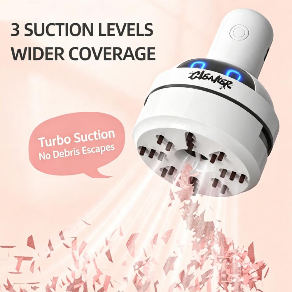 مكنسة كهربائية صغيرة قابلة لإع - مراجعة Mini Desktop Vacuum Cleaner For Eraser Dust وسعره