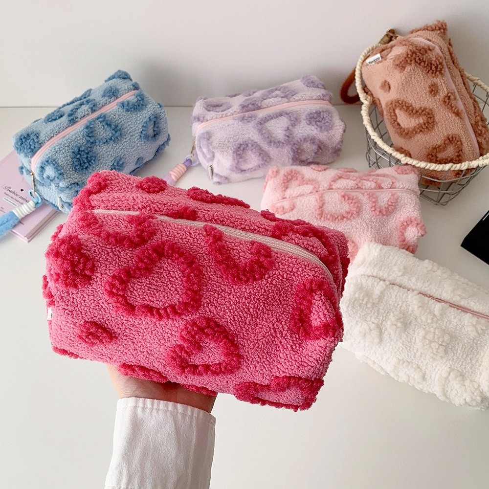 حقيبة أقلام بنقشة الفهد مع حبل - مراجعة Aesthetic Large Pencil Case Pouch وسعره