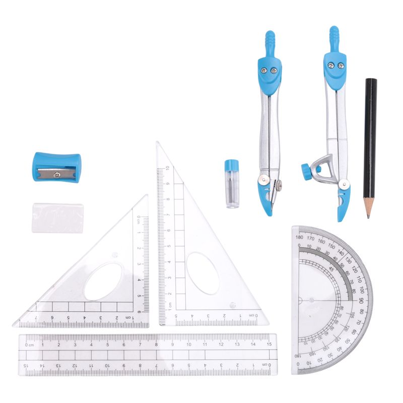 مجموعة أدوات هندسية ممتازة مكو - مراجعة Math Geometry Set With Compass وسعره