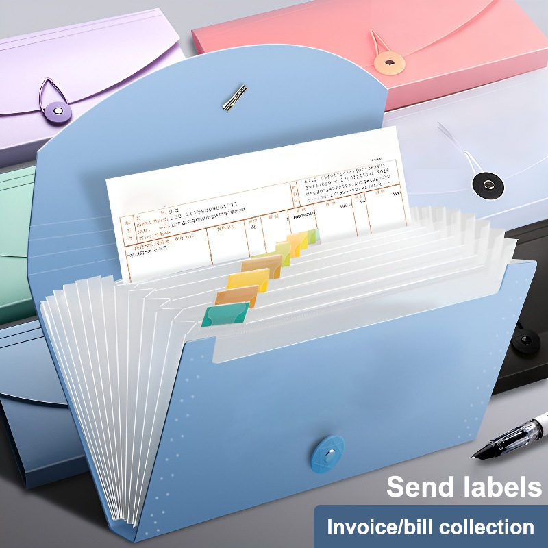 13 مجلد ملفات قابل للتوسيع بـ  - مراجعة Expandable Accordion File Folder 13 Pockets وسعره
