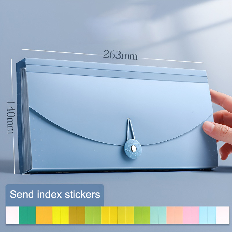 13 مجلد ملفات قابل للتوسيع بـ  - مراجعة Expandable Accordion File Folder 13 Pockets وسعره