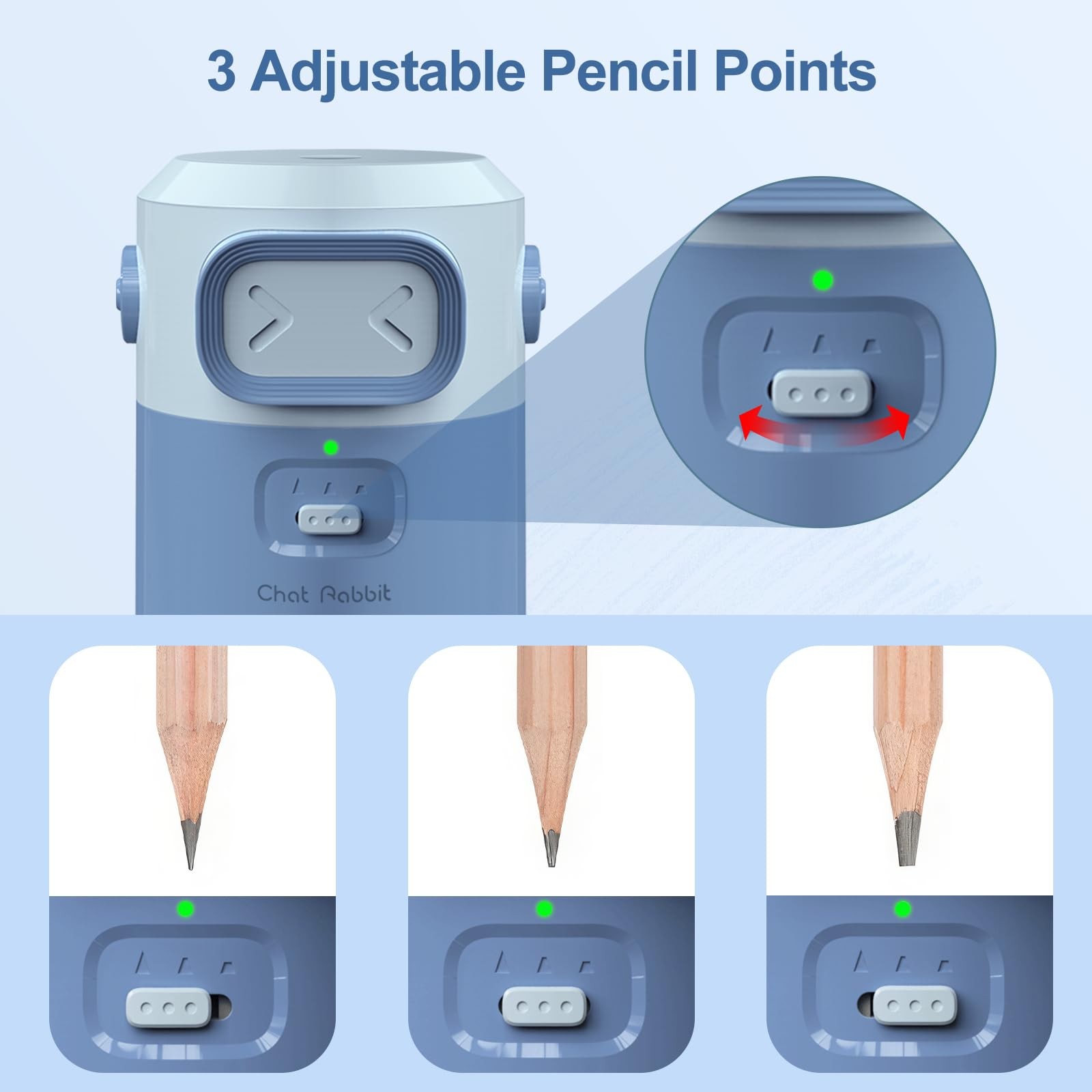 مبراة أقلام كهربائية أوتوماتيك - مراجعة Electric Pencil Sharpener Usb وسعره