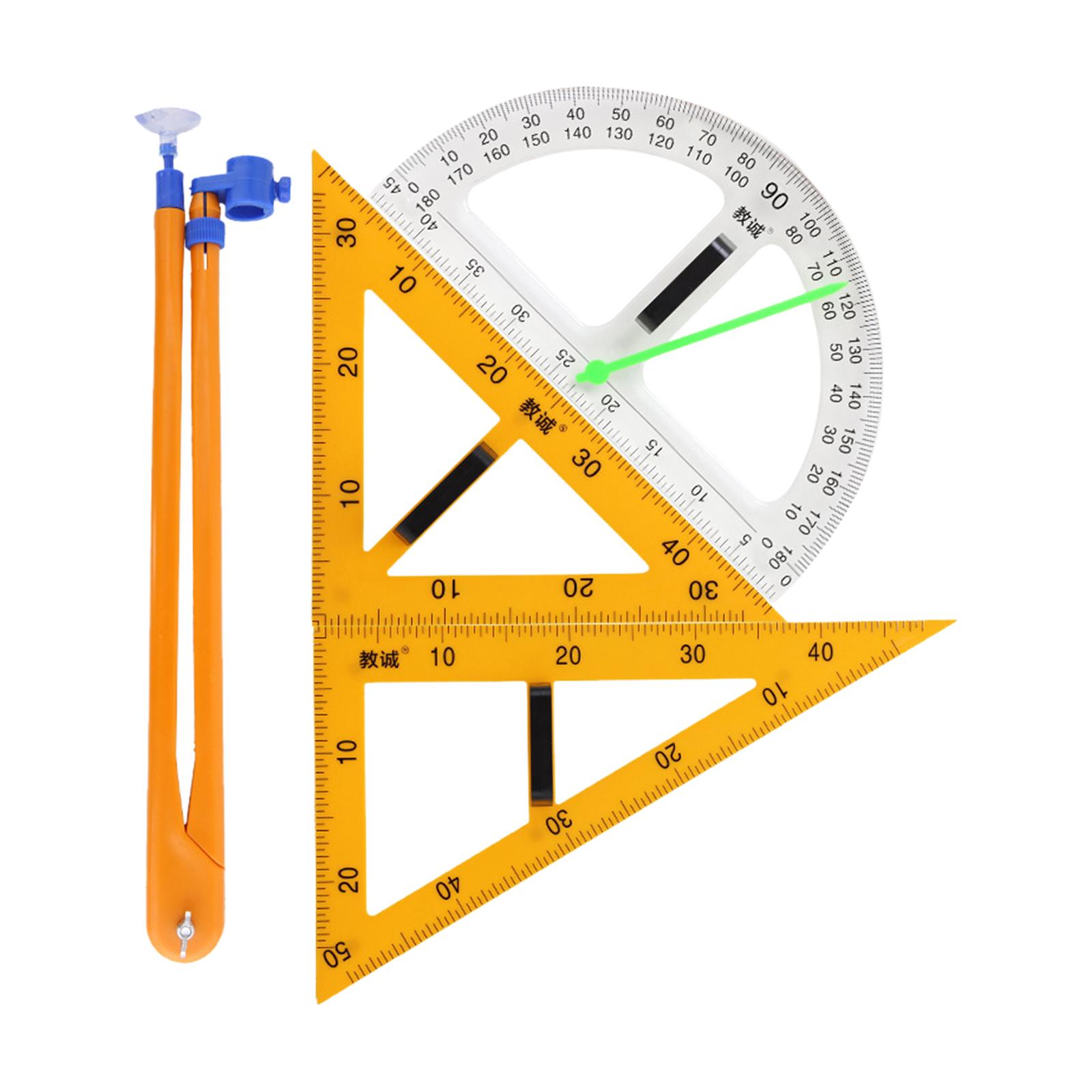 مجموعة أدوات هندسية للرسم على  - مراجعة Math Geometry Set With Compass وسعره